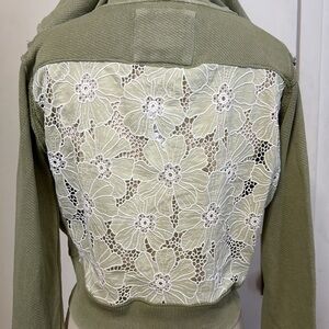 American Eagle up-cycle hoody by yours truly. One of a kind!🤩🤩🤩👏👏